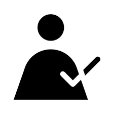 Step 1: Register account, minimalistic user icon